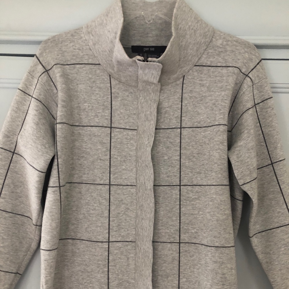 Zip Jacket with high collar